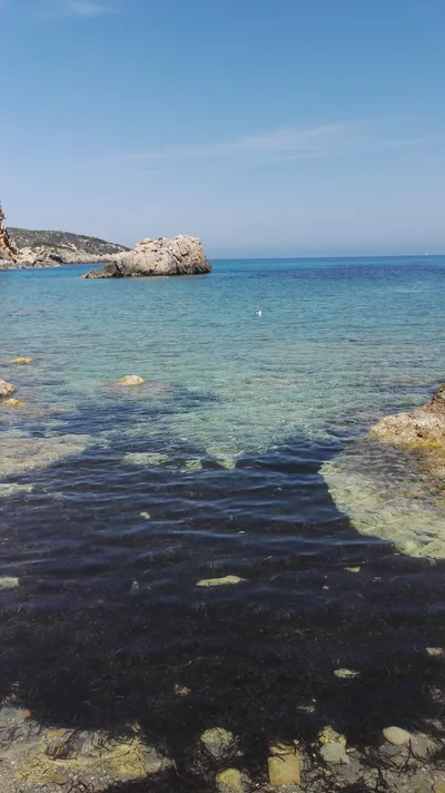 S'Illot d'es Rencli Beach, Sant Joan de Labritja, Balearic Islands, Spain — 5