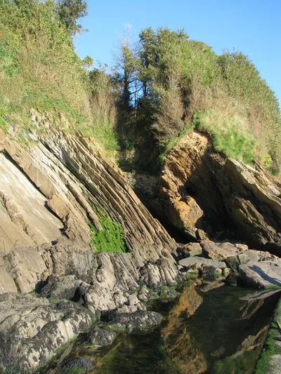 Combe Martin Beach, Combe Martin, British Coast, United Kingdom — 6