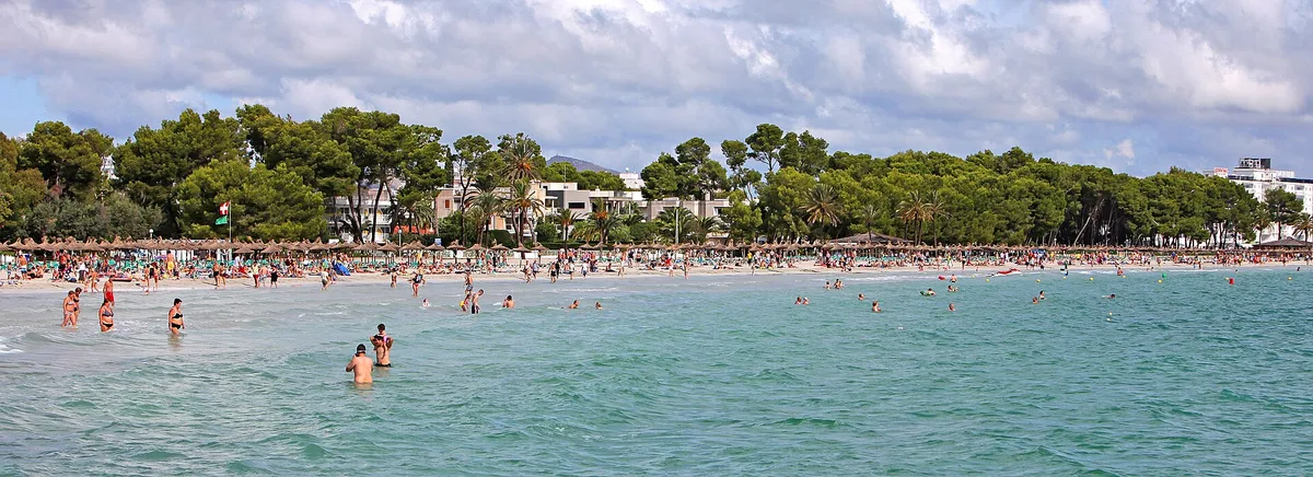 Alcudia Beach, Alcúdia, Balearic Islands, Spain