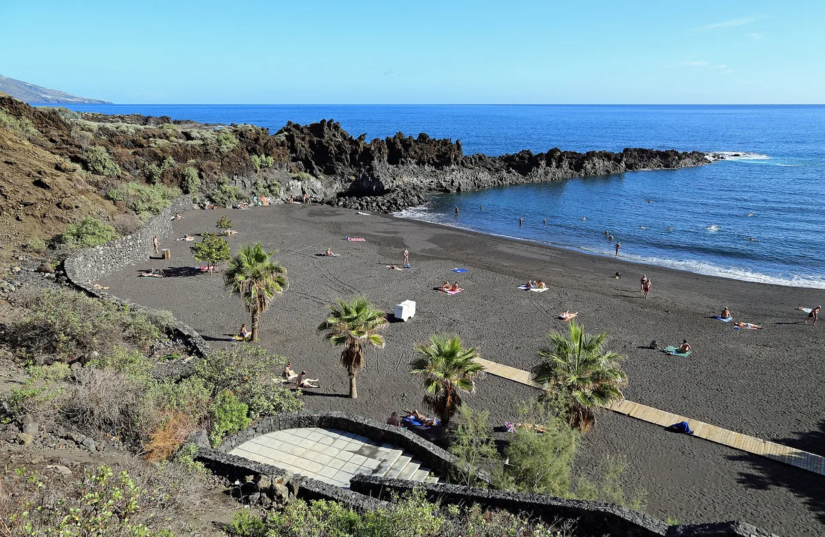 Los Cancajos-Strand, Breña Baja, Canary Islands, Spanien — 2