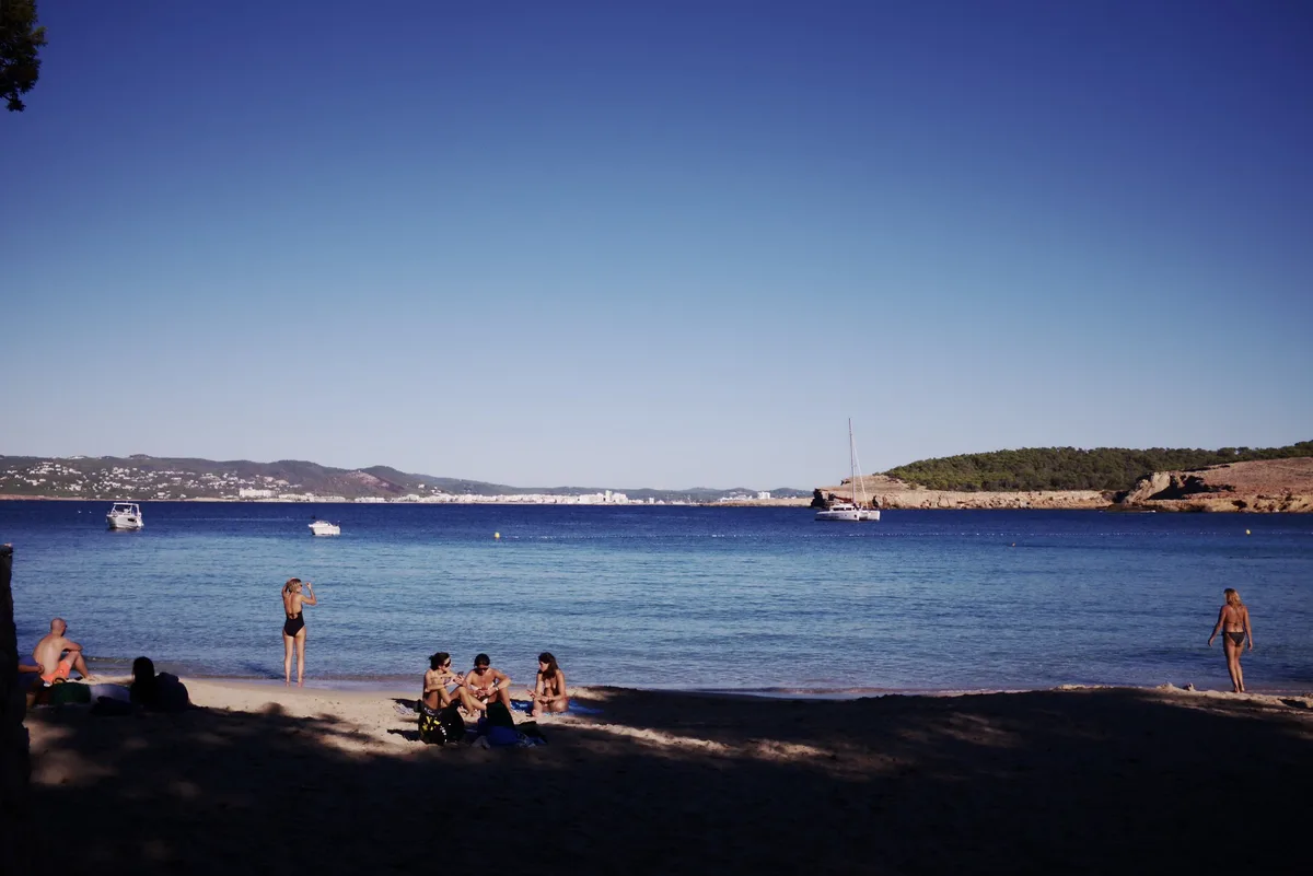Cala Bassa Beach, Sant Josep de sa Talaia, Balearic Islands, Spain — 4