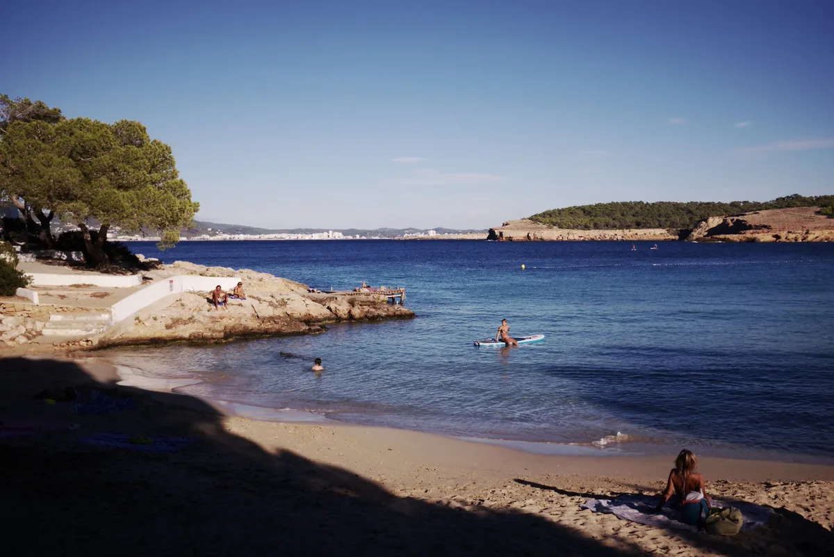 Cala Bassa Beach, Sant Josep de sa Talaia, Balearic Islands, Spain — 3