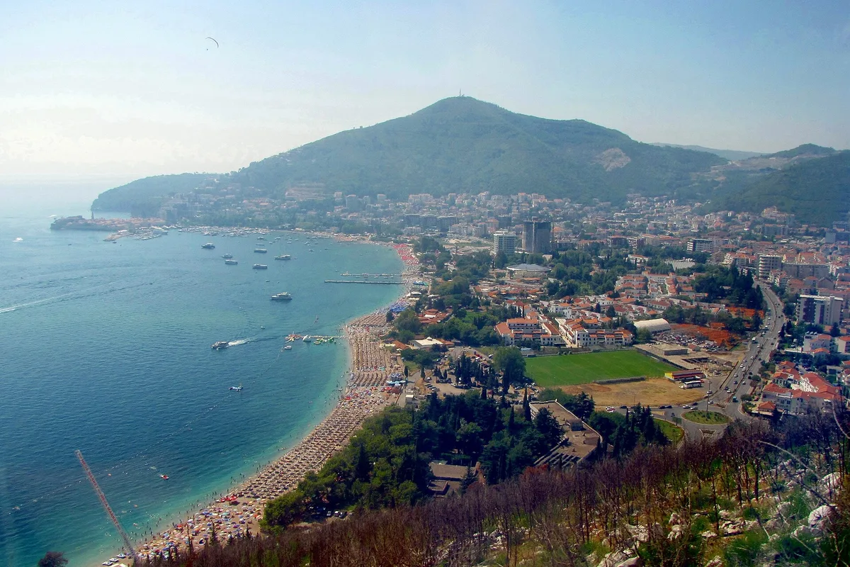 Kamenovo Beach, Budva, Adriatic Coast, Montenegro