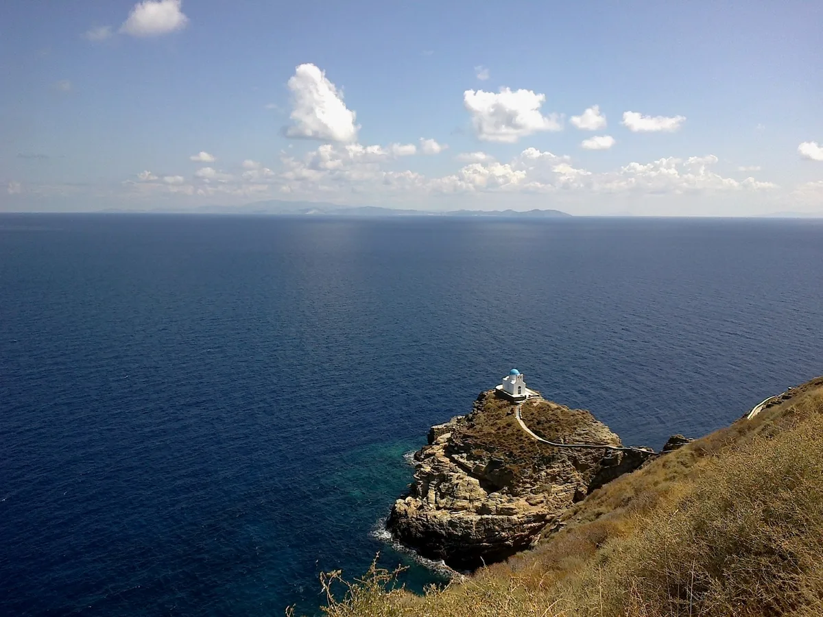 Kastro Beach, Apollonia, Cyclades, Greece