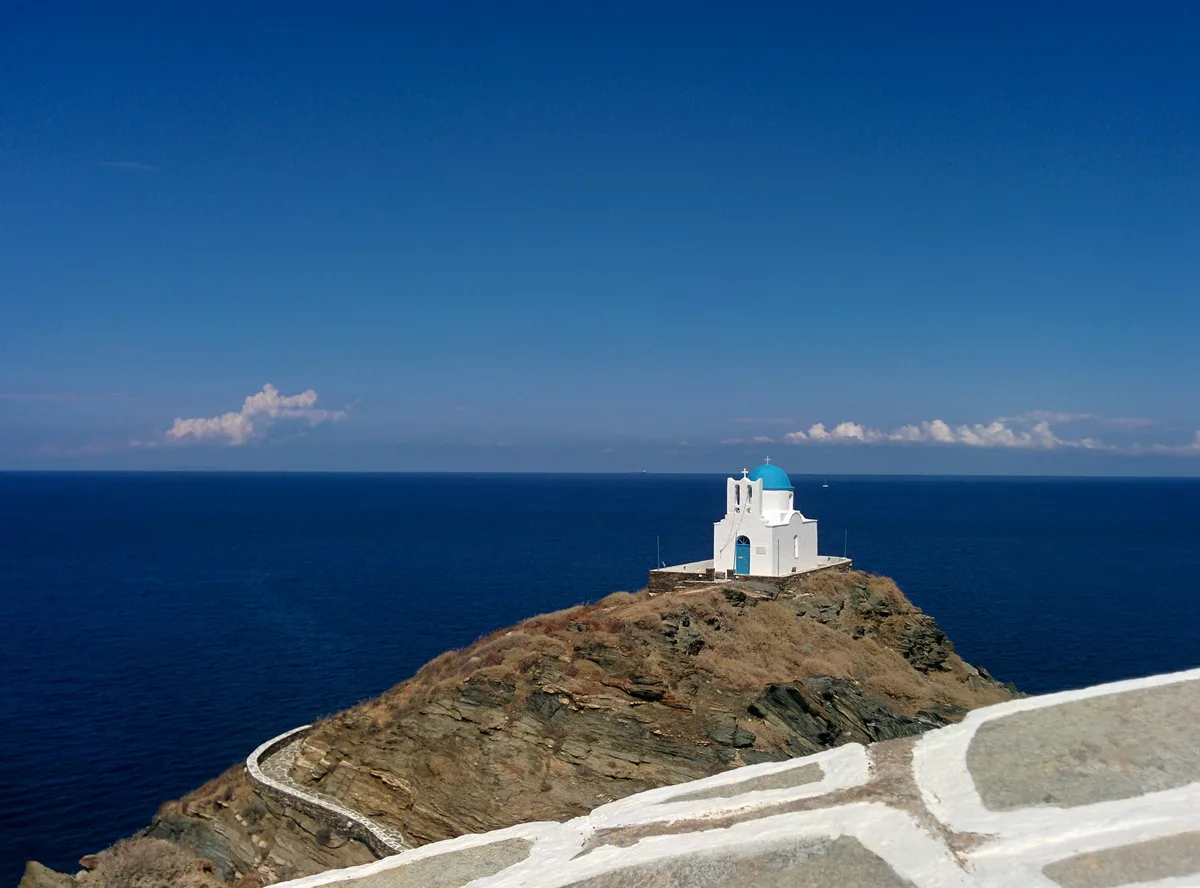 Kastro Beach, Apollonia, Cyclades, Greece — 2