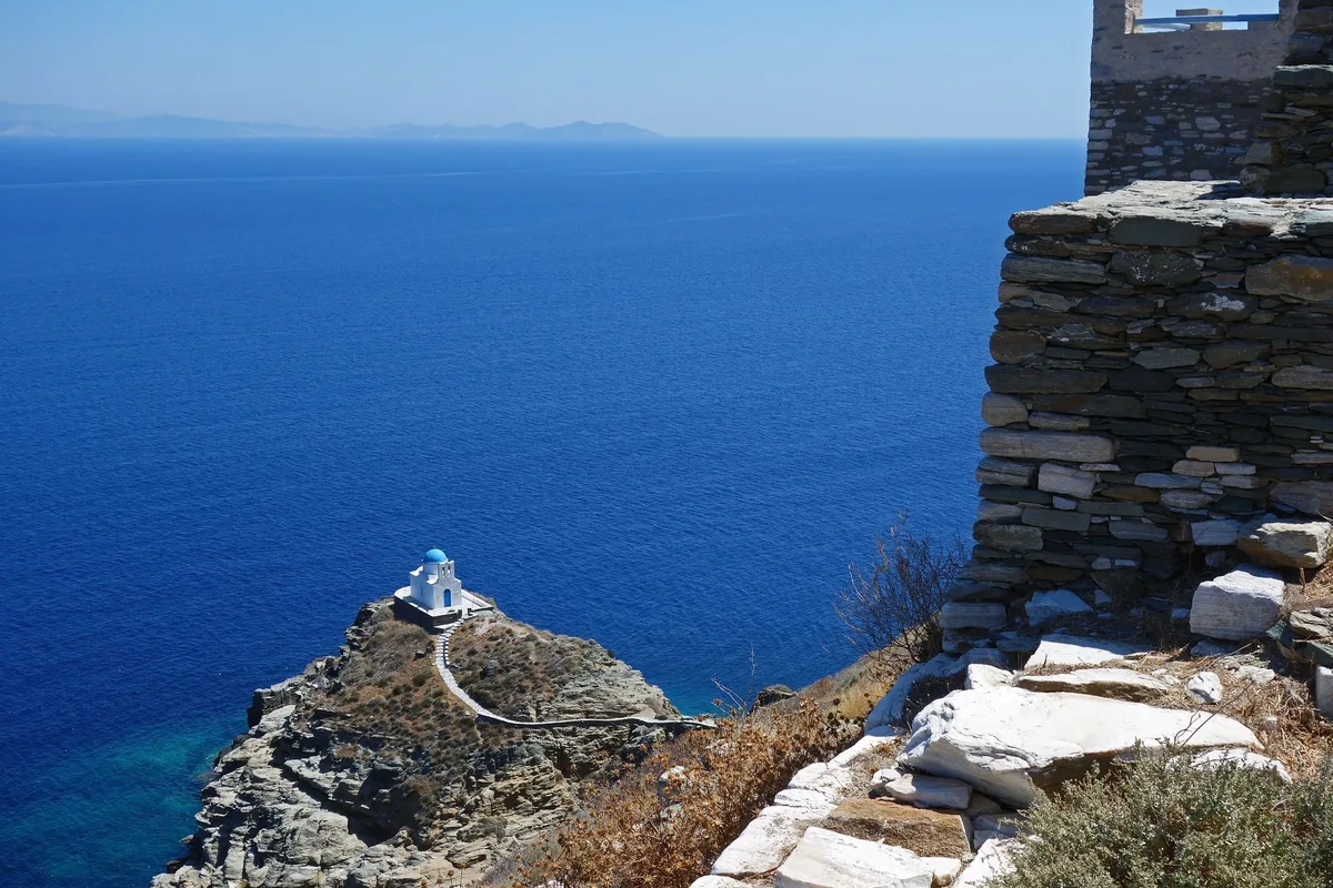 Kastro Beach, Apollonia, Cyclades, Greece — 4