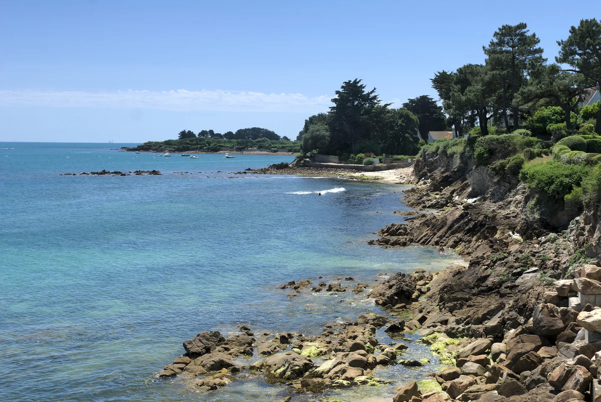 Playa de Kervillen, La Trinité-sur-Mer, Brittany, Francia — 3
