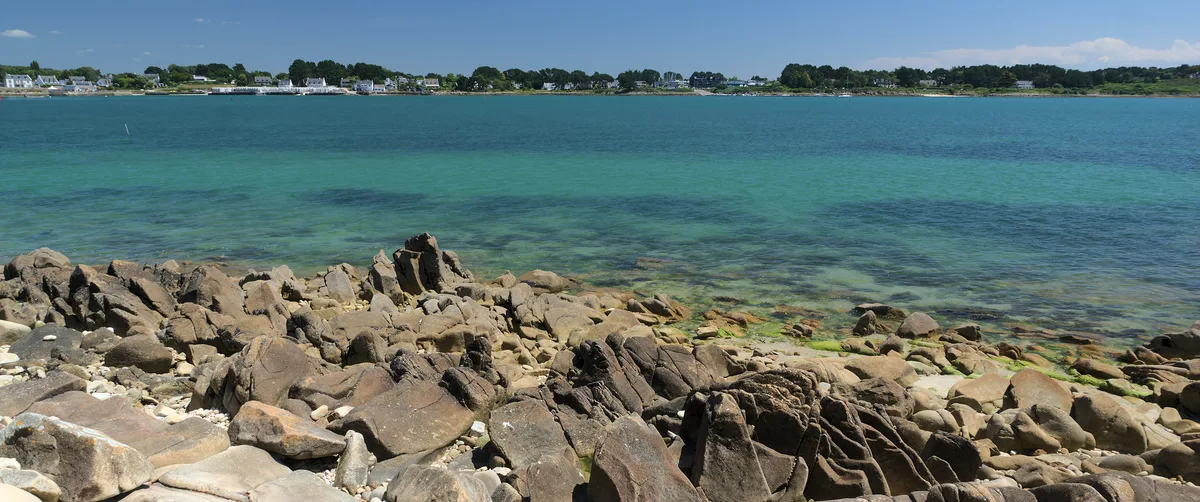 Playa de Kervillen, La Trinité-sur-Mer, Brittany, Francia — 2