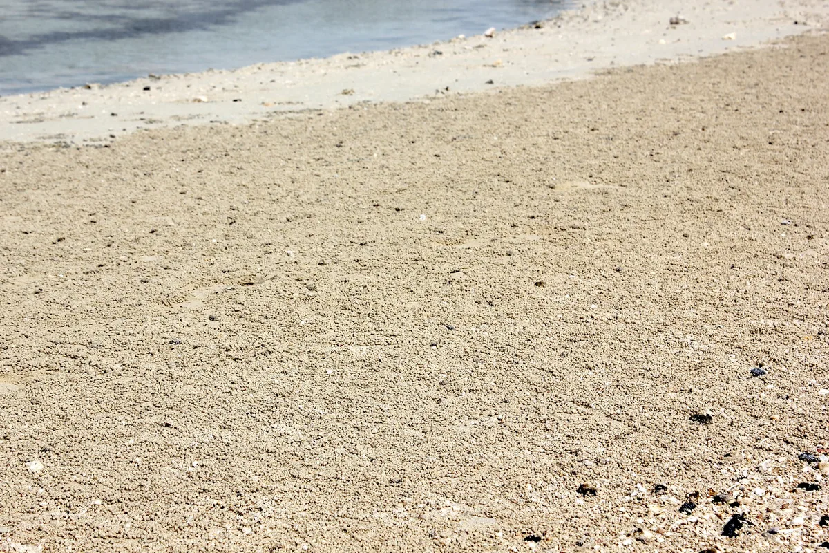 Al Thakhira Beach, Al Dhakhira, Persian Gulf, Qatar — 2