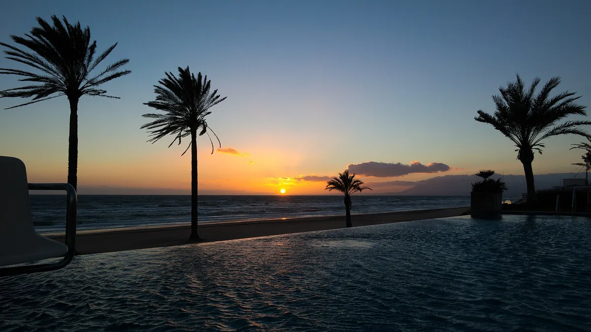 Marbella Beach, Marbella, Andalusia, Spain