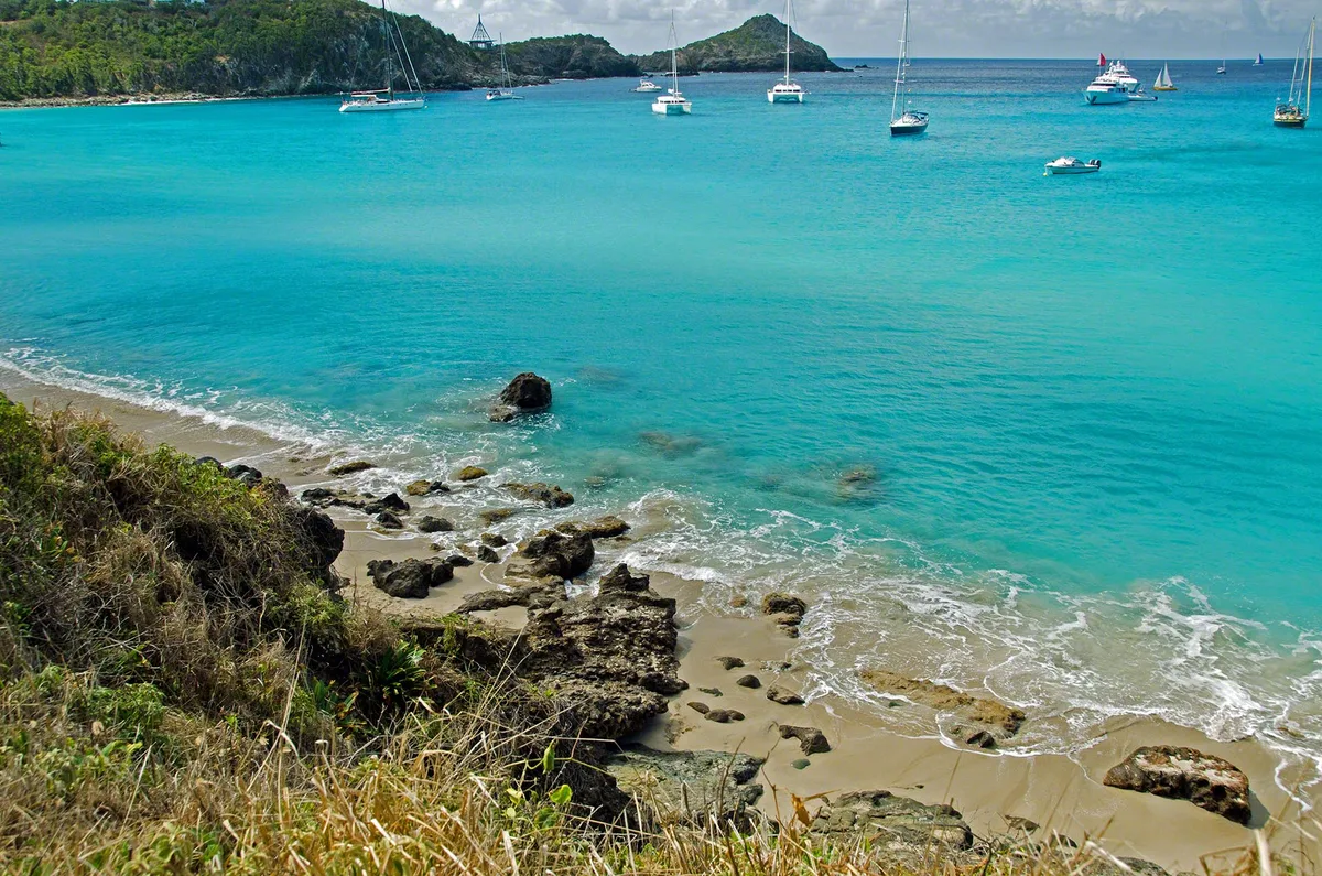 Colombier Beach, Saint-Barthélemy, French Caribbean, France — 2