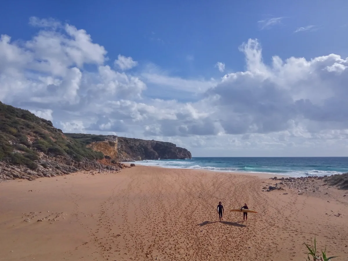 Zavial Beach, Vila do Bispo, Portuguese Atlantic, Portugal — 3