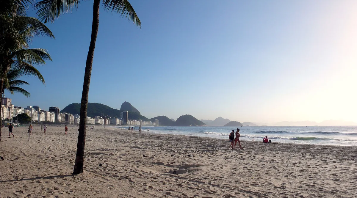 Copacabana-Strand, Copacabana, Brazilian Atlantic, Brasilien — 3