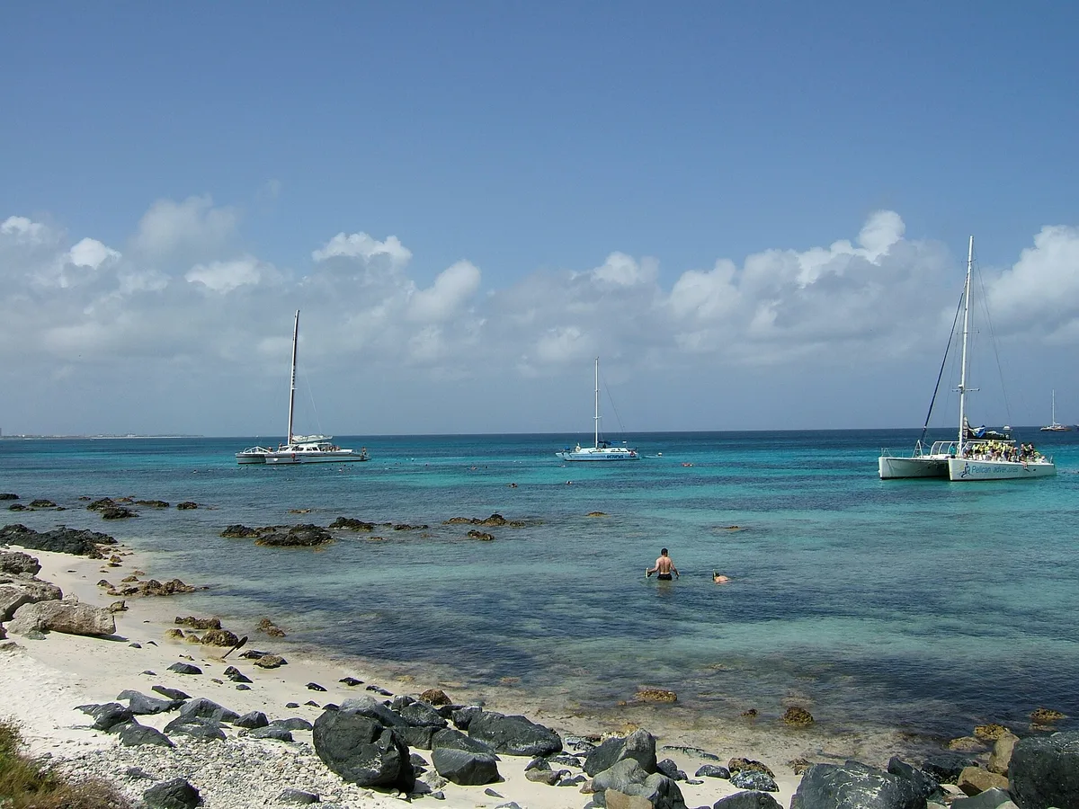 Malmok Beach, Noord, Lesser Antilles, Aruba — 2