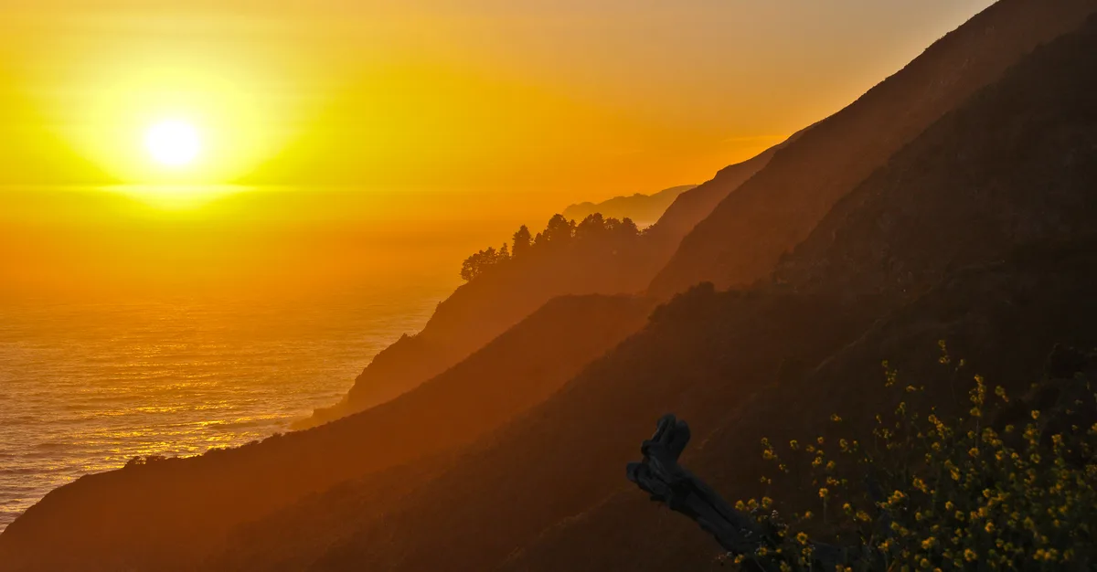 Grimes Point, Big Sur, Monterey County, California Coast, United States
