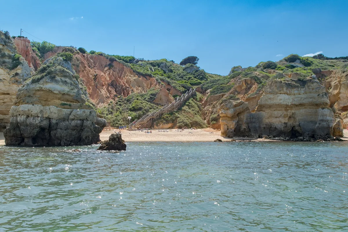 Spiaggia di Camilo, Lagos, Portuguese Atlantic, Portogallo — 5