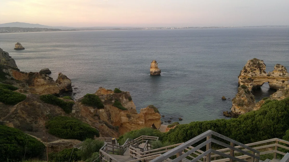 Spiaggia di Camilo, Lagos, Portuguese Atlantic, Portogallo — 3
