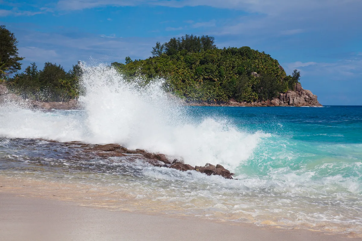 Anse Petit Police Beach, Takamaka, Seychelles Inner Islands, Seychelles — 2