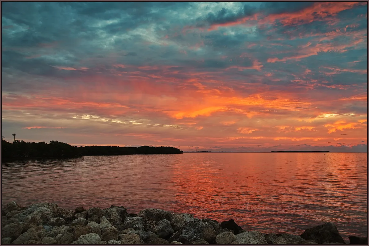 Harry Harris Beach, Tavernier, Florida Keys, Vereinigte Staaten