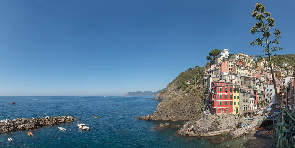 Riomaggiore Beach, Riomaggiore, Liguria, Italy — 2