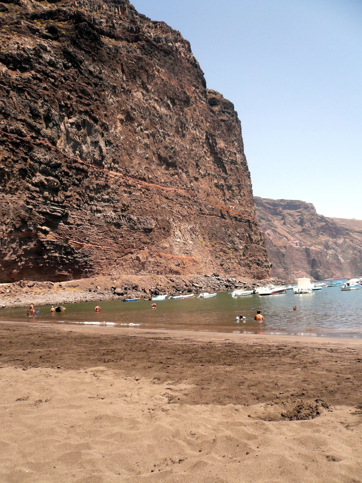 Spiaggia di Vueltas, Valle Gran Rey, Canary Islands, Spagna