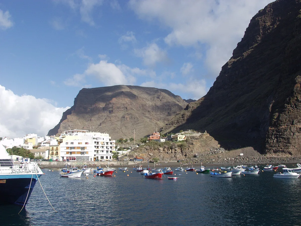 Spiaggia di Vueltas, Valle Gran Rey, Canary Islands, Spagna — 4