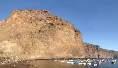 Spiaggia di Vueltas, Valle Gran Rey, Canary Islands, Spagna — 3