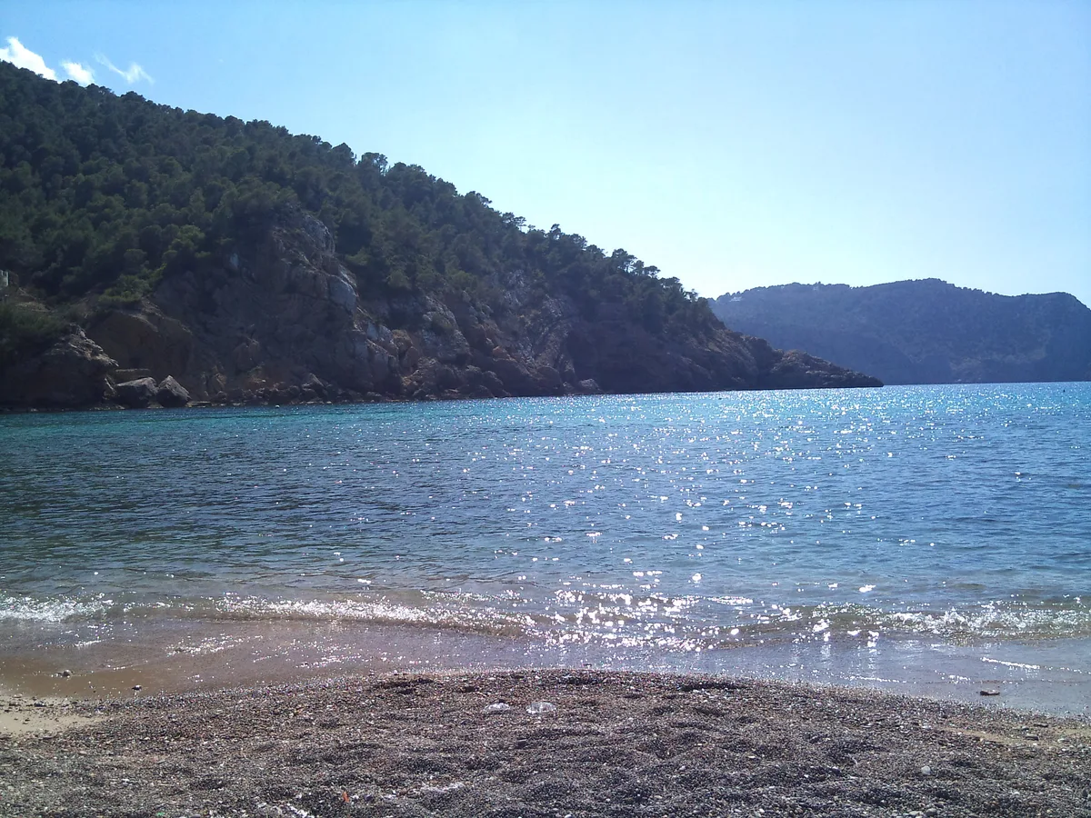 Benirrás Beach, Sant Joan de Labritja, Balearic Islands, Spain — 4
