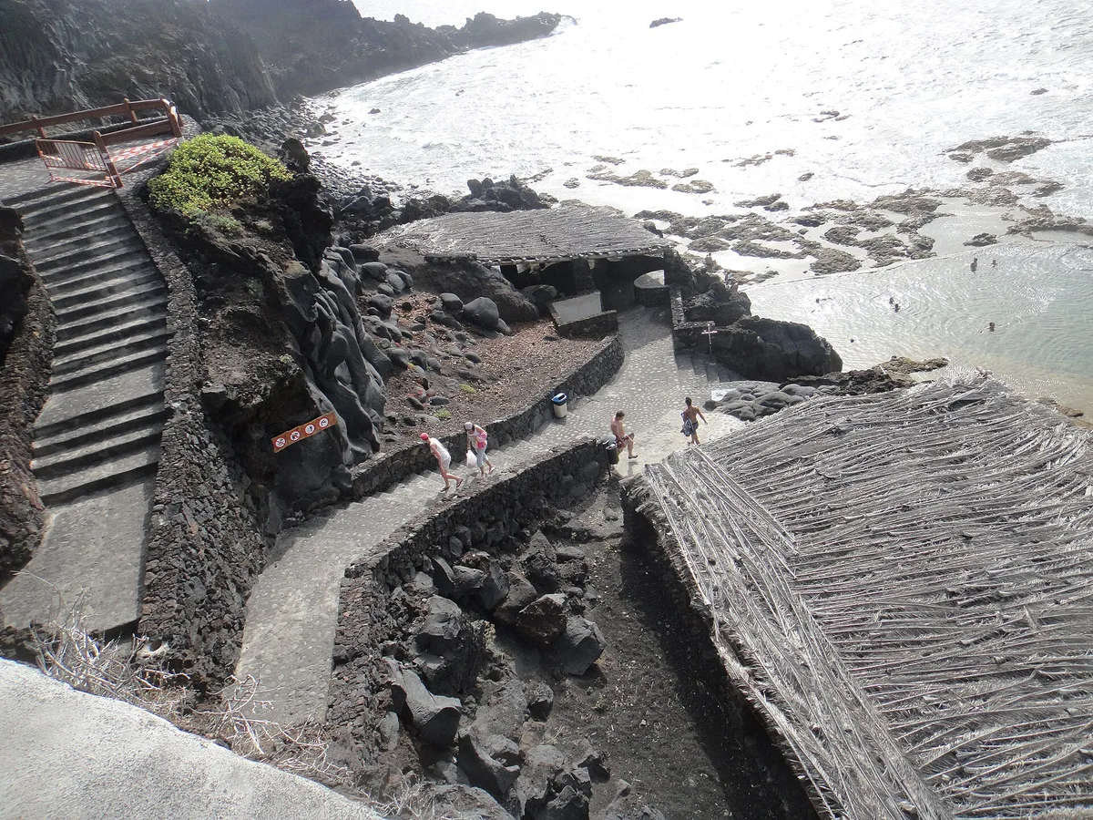 Rambla de Castro-Strand, Los Realejos, Canary Islands, Spanien — 3