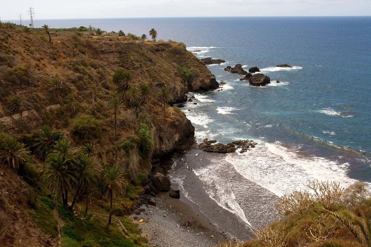 Rambla de Castro-Strand, Los Realejos, Canary Islands, Spanien — 2