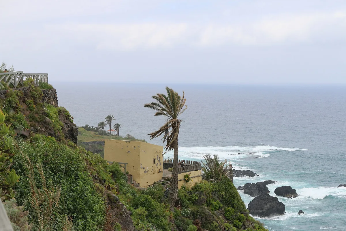 Rambla de Castro-Strand, Los Realejos, Canary Islands, Spanien — 6