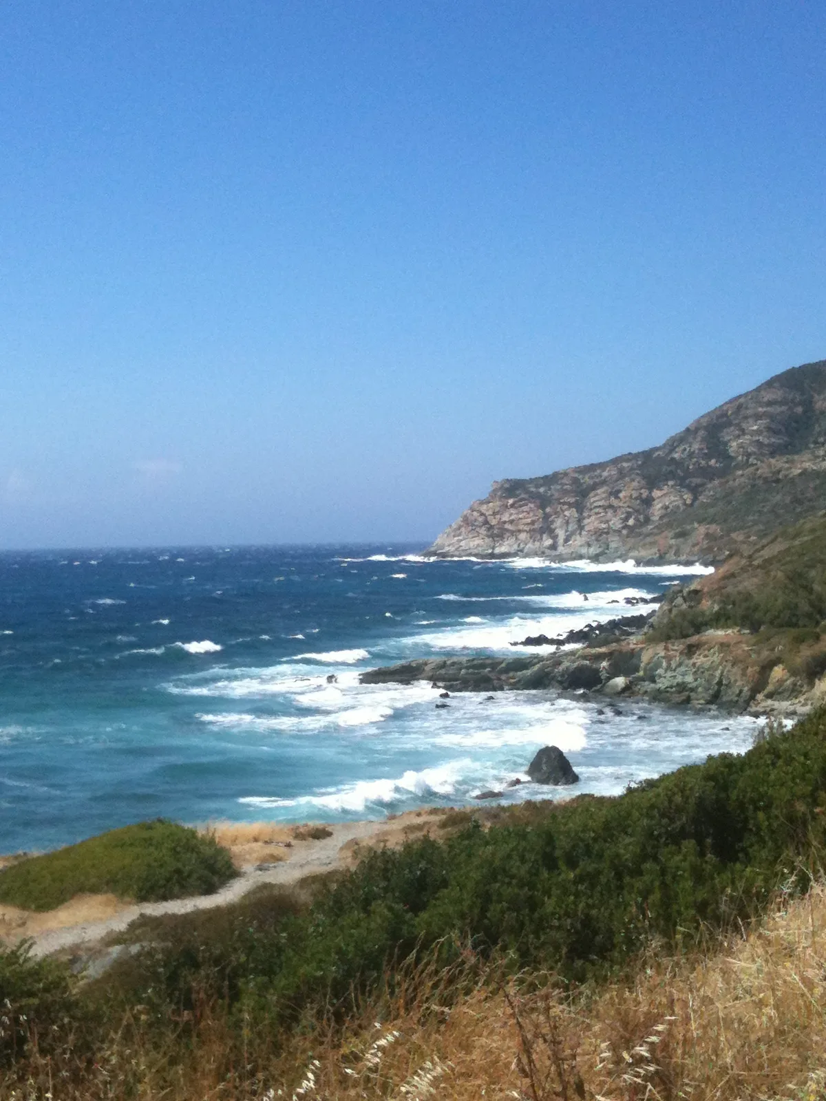 Playa de Centuri, Centuri, Corsica, Francia — 4