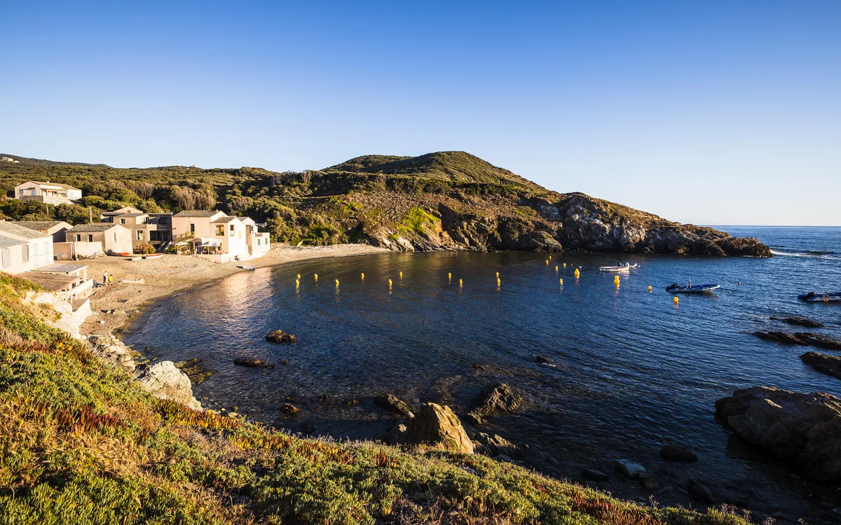 Playa de Centuri, Centuri, Corsica, Francia