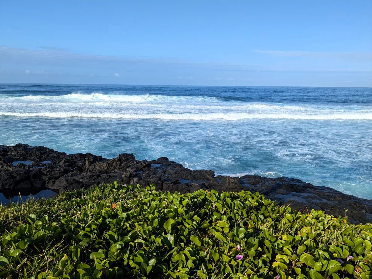 Playa de Petite Plage De Salahin, Saint-Pierre, Réunion, Francia — 2