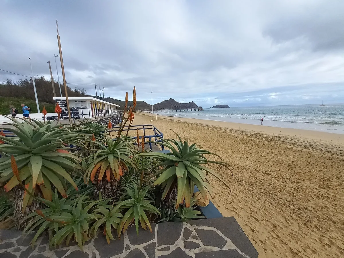 Ilhéu de Cima Beach, Vila Baleira, Madeira Archipelago, Portugal — 2