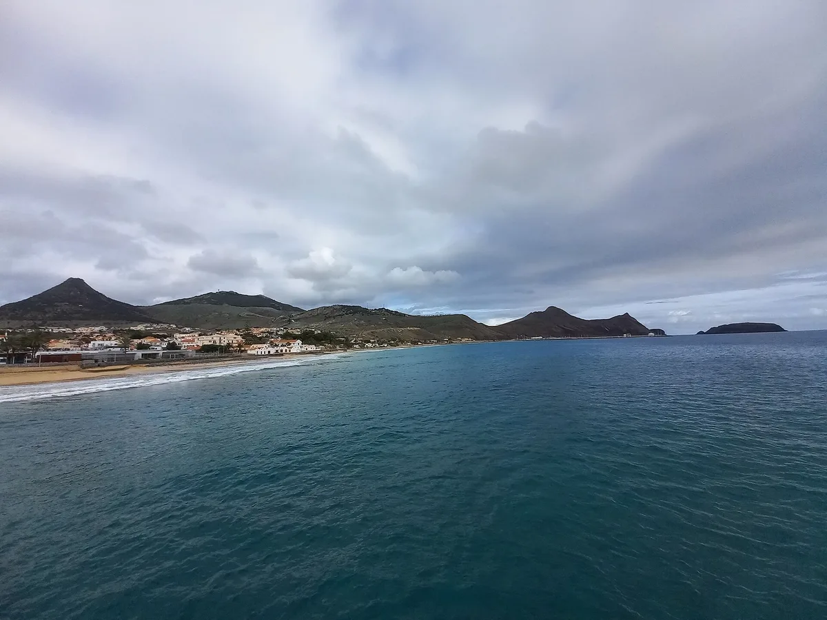 Ilhéu de Cima Beach, Vila Baleira, Madeira Archipelago, Portugal
