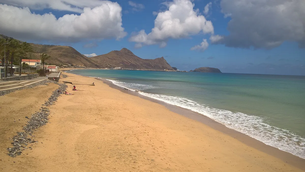 Ilhéu de Cima Beach, Vila Baleira, Madeira Archipelago, Portugal — 4