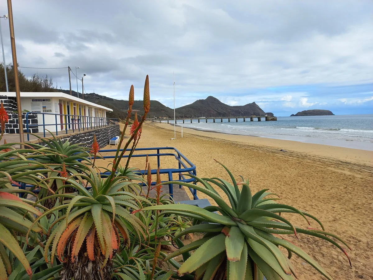 Ilhéu de Cima Beach, Vila Baleira, Madeira Archipelago, Portugal — 3