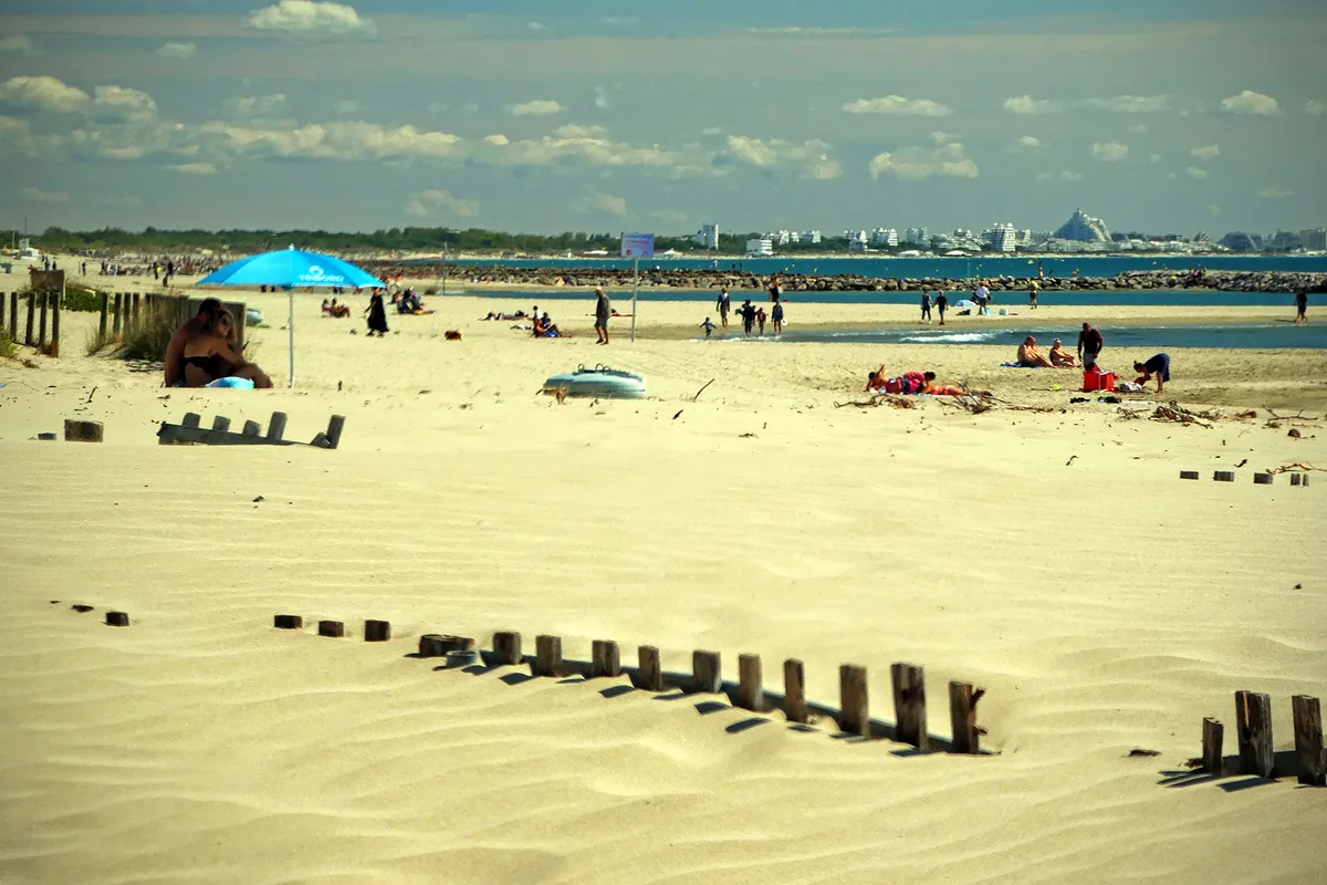 Carnon Beach, Mauguio, French Mediterranean, France