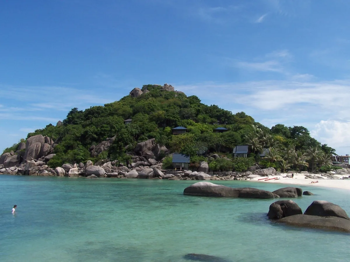 Koh Nang Yuan-Strand, Ko Tao, Gulf of Thailand, Thailand — 4