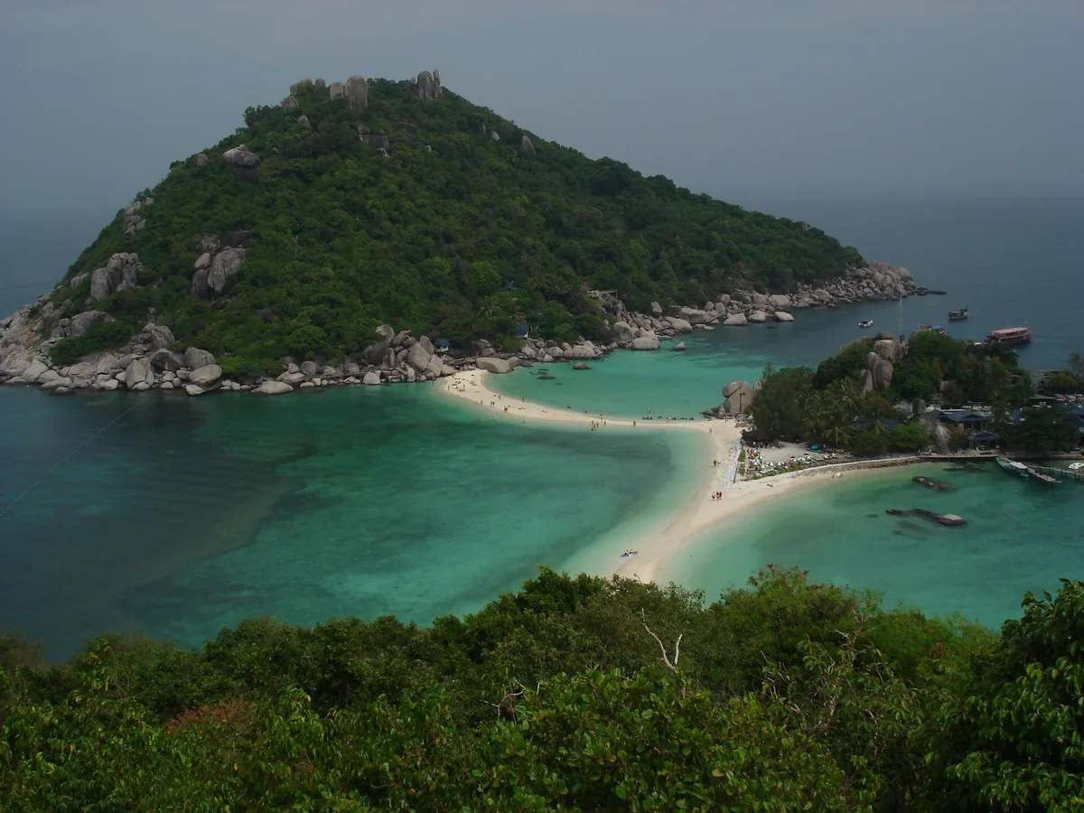 Koh Nang Yuan-Strand, Ko Tao, Gulf of Thailand, Thailand — 3