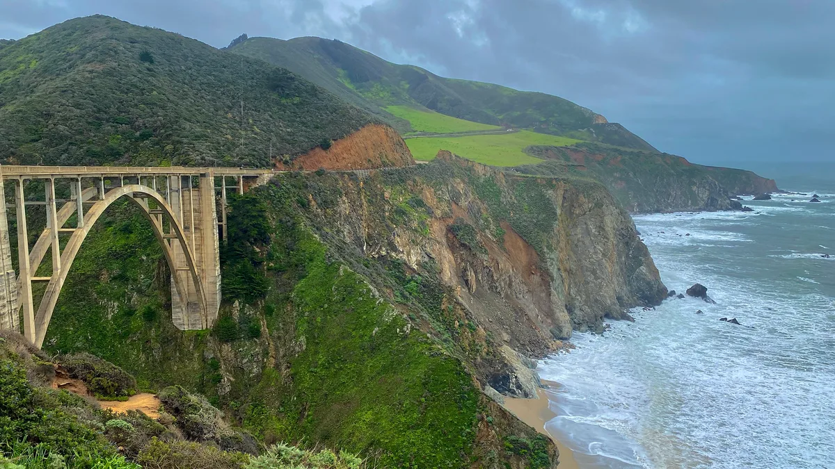 Bixby Creek Beach, Big Sur, California Coast, United States