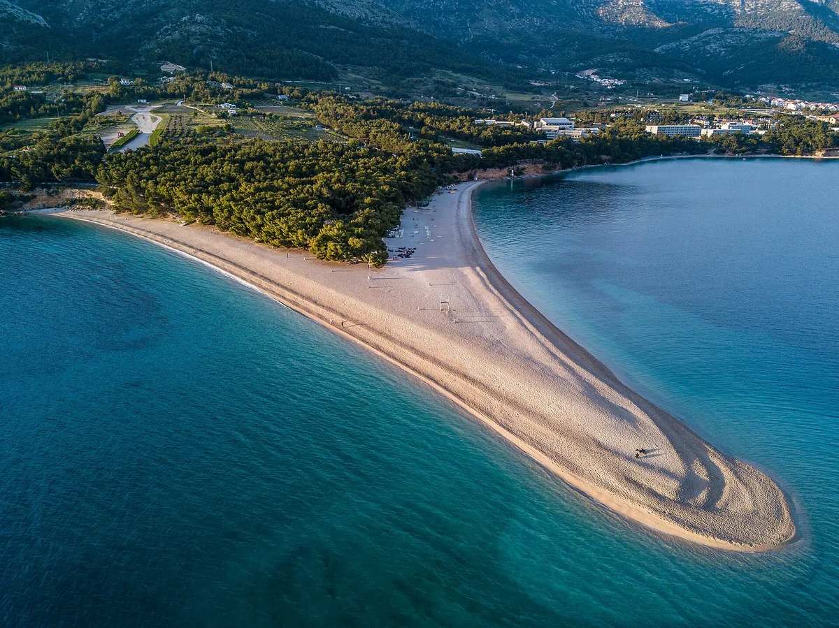 Zlatni Rat Beach, Bol, Adriatic Islands, Croatia