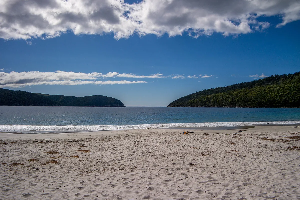 Fortescue Bay-Strand, Tasman, Tasmania, Australien — 3