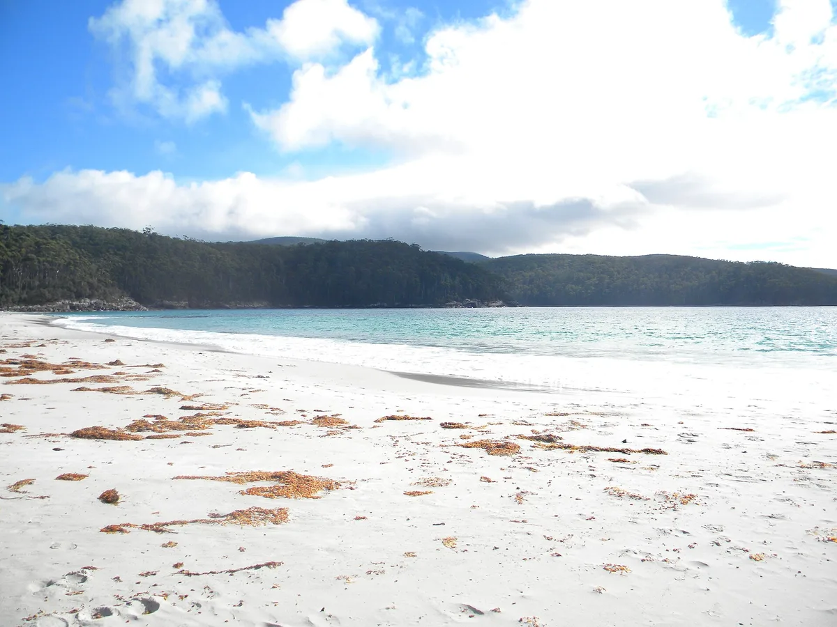 Fortescue Bay-Strand, Tasman, Tasmania, Australien — 4