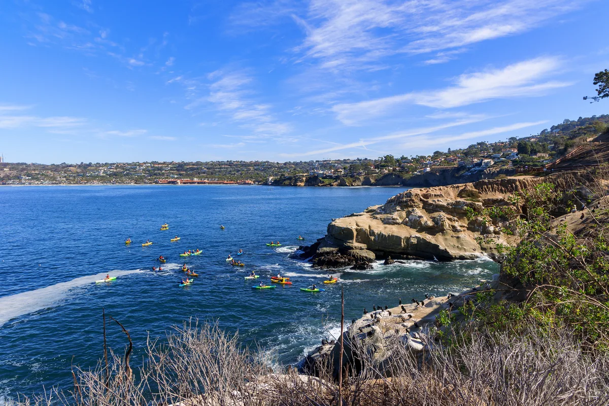 La Jolla Cove, San Diego, California Coast, United States