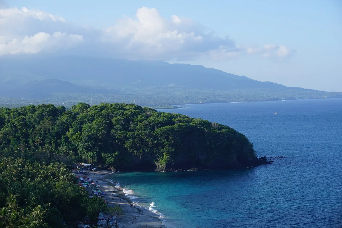 Spiaggia di Pasir Putih, Manggis, Lesser Sunda Islands, Indonesia — 2