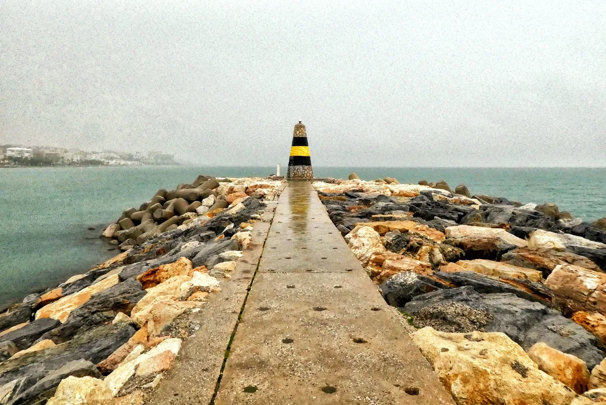 Fuente Salud-Strand, Benalmádena, Andalusia, Spanien — 6