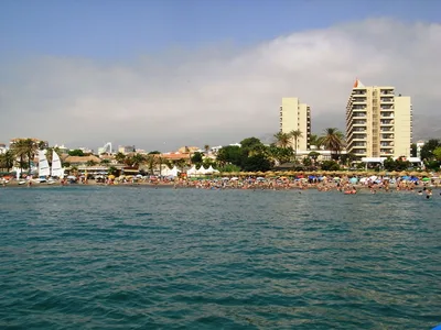 Fuente Salud-Strand, Benalmádena, Andalusia, Spanien — 3